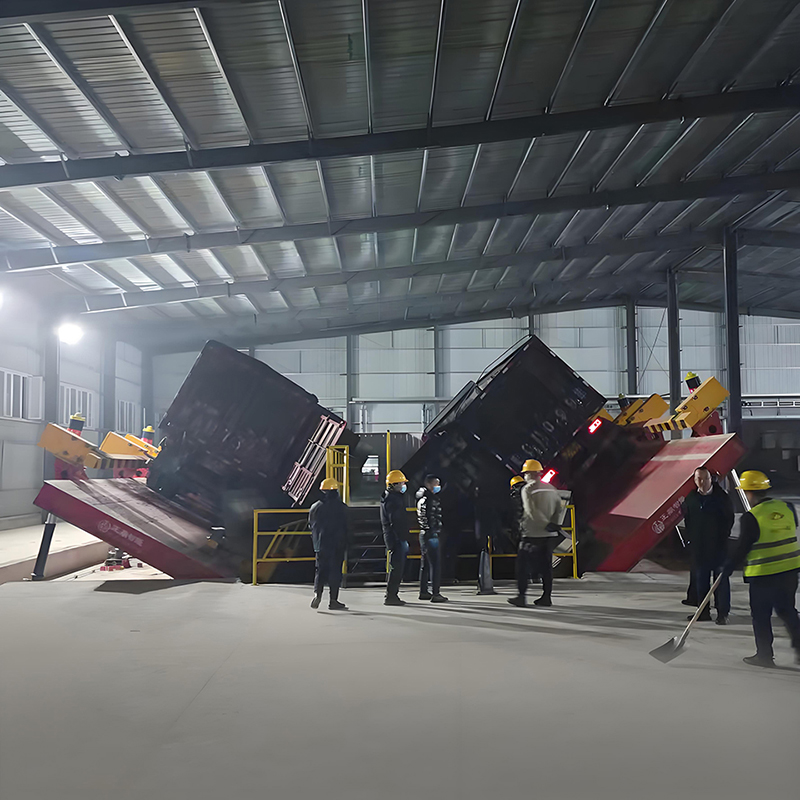 شاحنات قلابة أوتوماتيكية ذات دوران جانبي