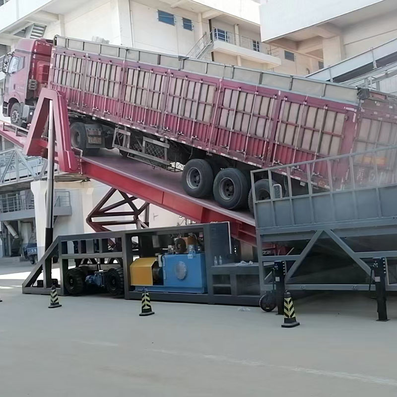 شاحنات قلابة متنقلة